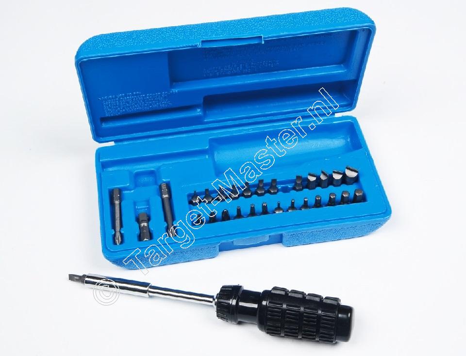 Pachmayr GUNSMITH TOOL KIT Schroevendraaier Set 31 delig